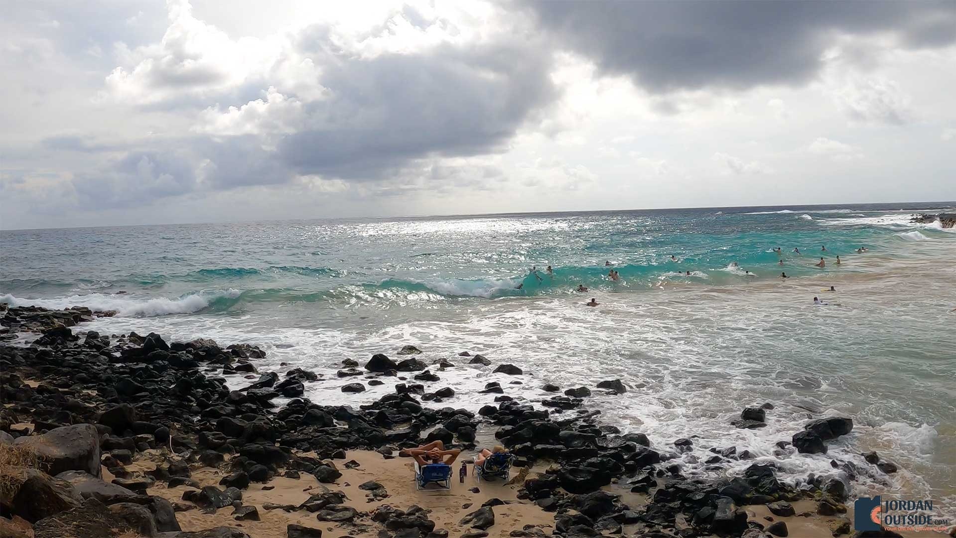 Brennecke's Beach, Kauai, Hawaii