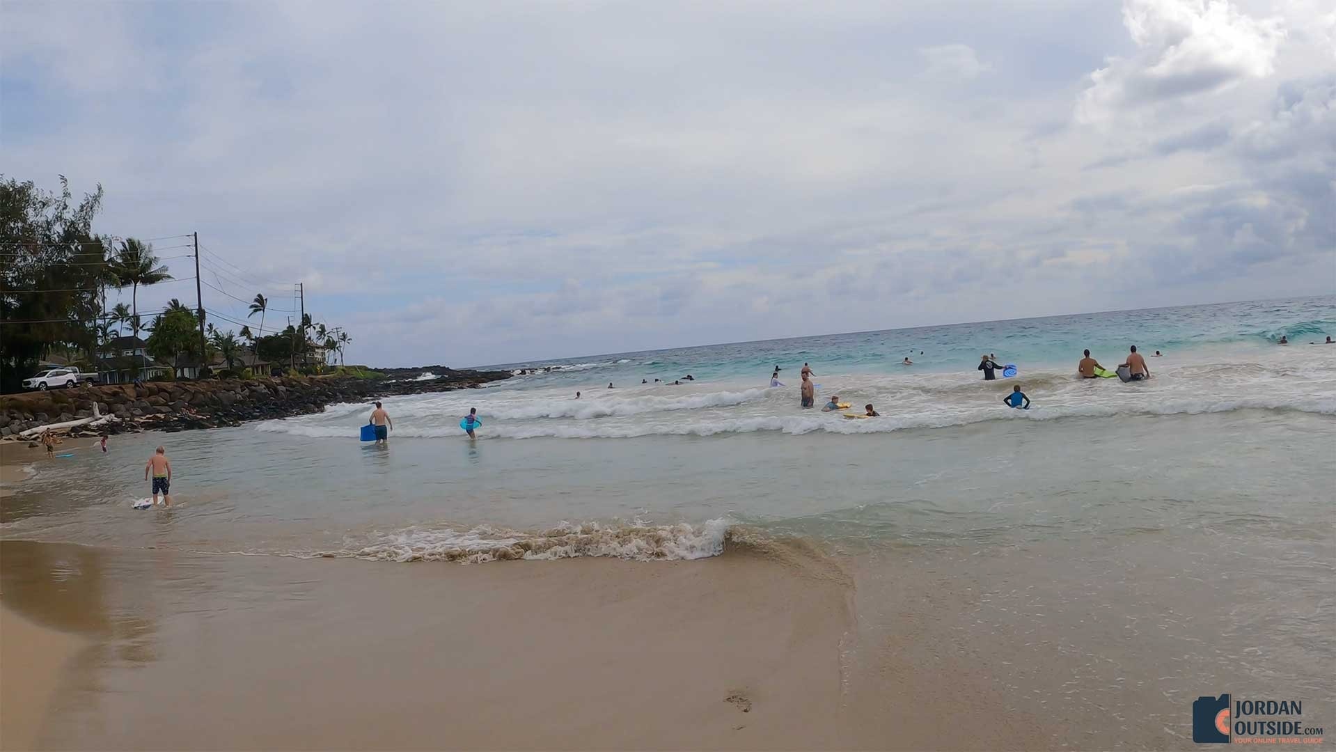 Brennecke's Beach, Kauai, Hawaii