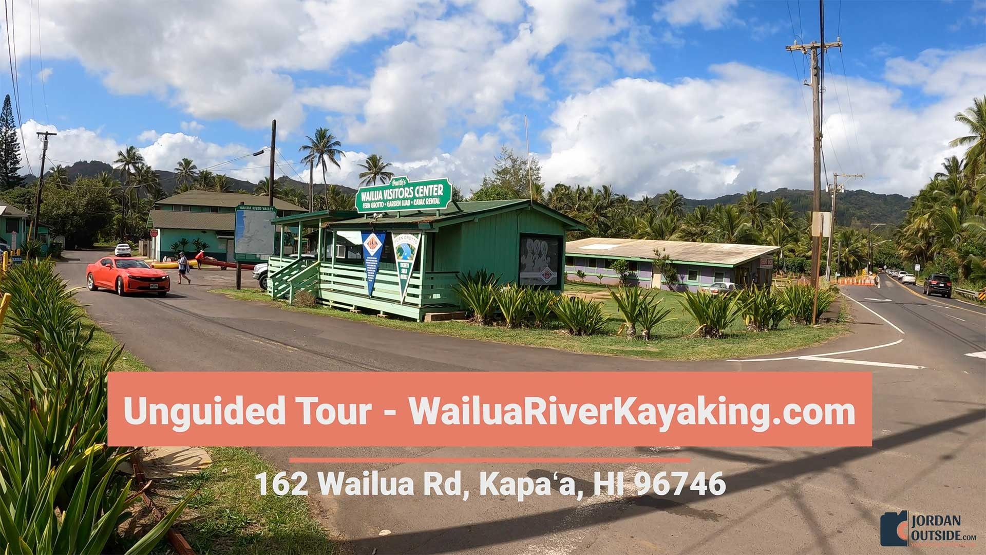 Kayaking and Hiking to Secret Falls, Kauai, Hawaii