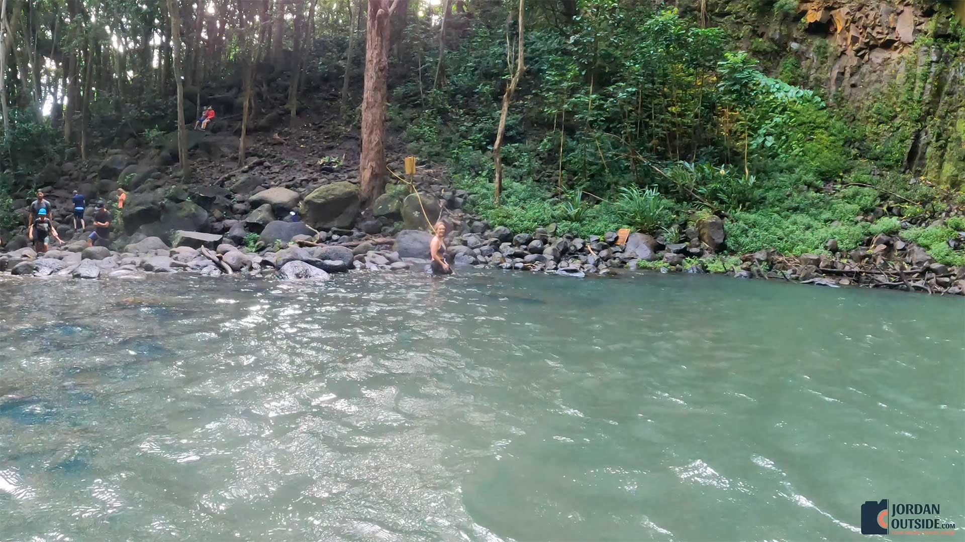 Kayaking and Hiking to Secret Falls, Kauai, Hawaii