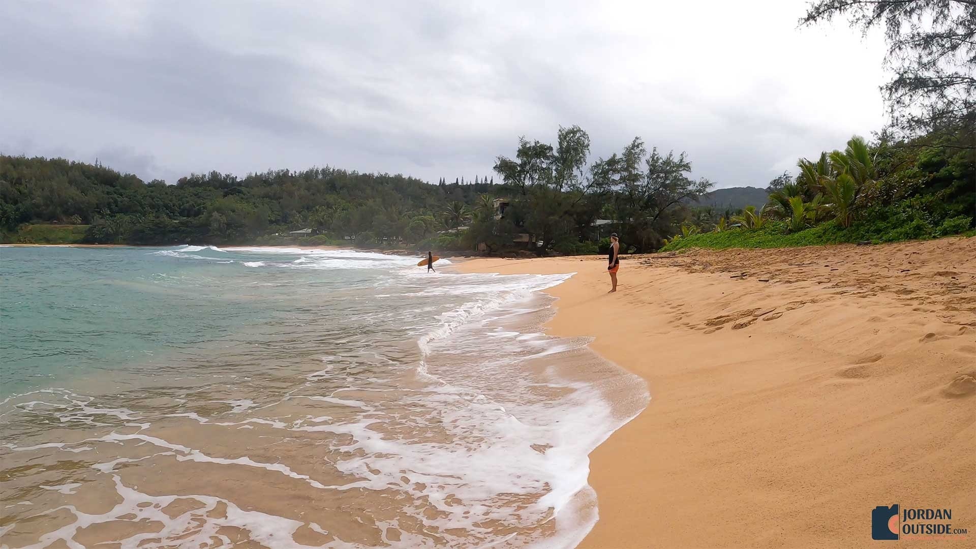 Moloa'a Beach, Kauai, Hawaii