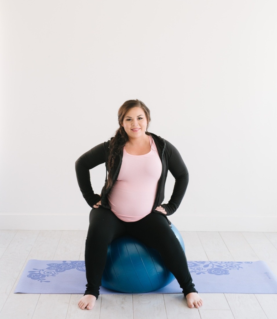 Pregnancy Yoga & Exercises Third Trimester (Labor Prep and Relieve Aches) 