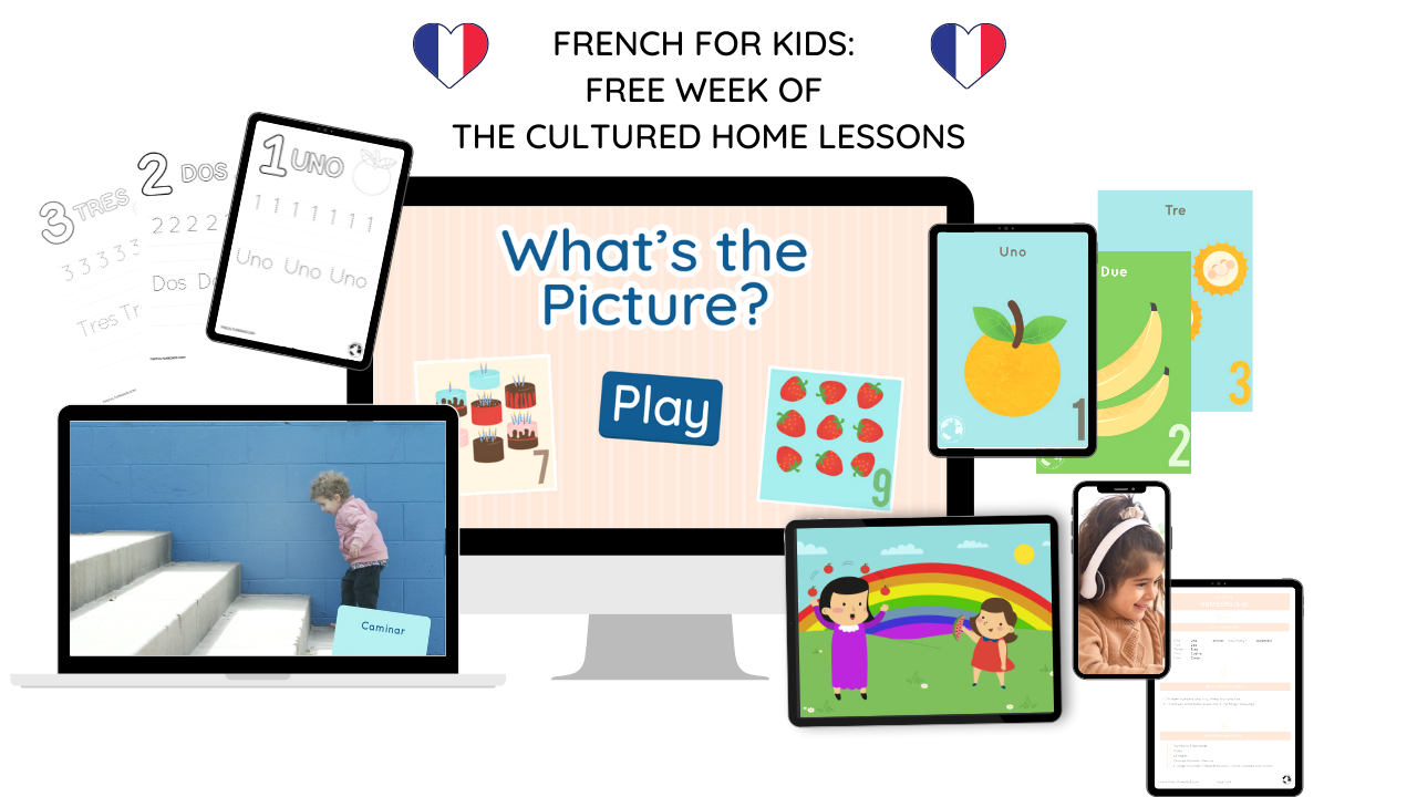 The Cultured Kid - French for Kids Free Week!
