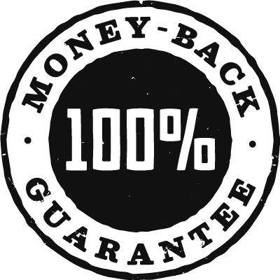 100% Money Back Guarantee