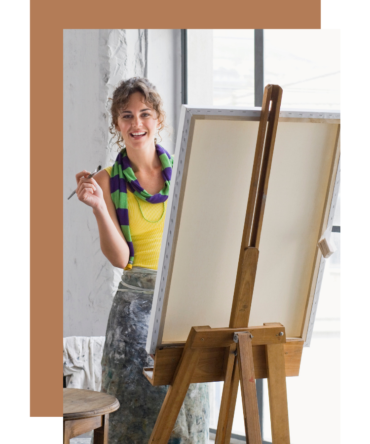 Woman Painting