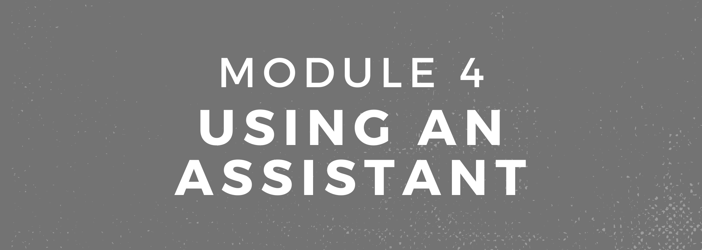 Module 1 Life Planning
