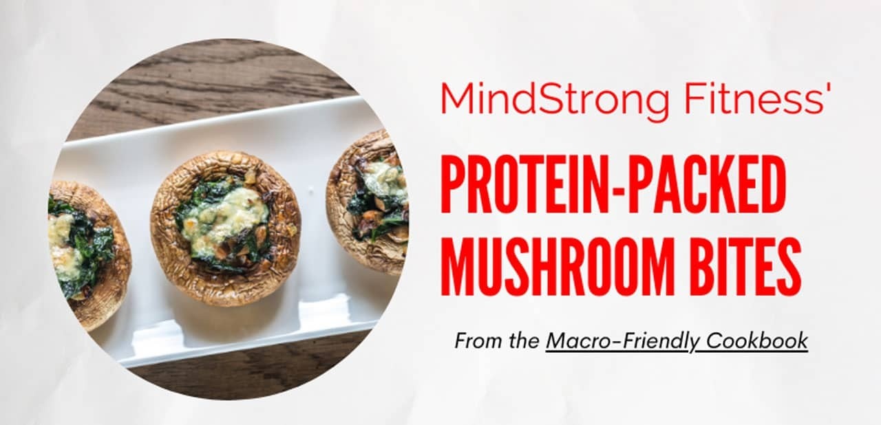 Protein-Packed Mushroom Bites