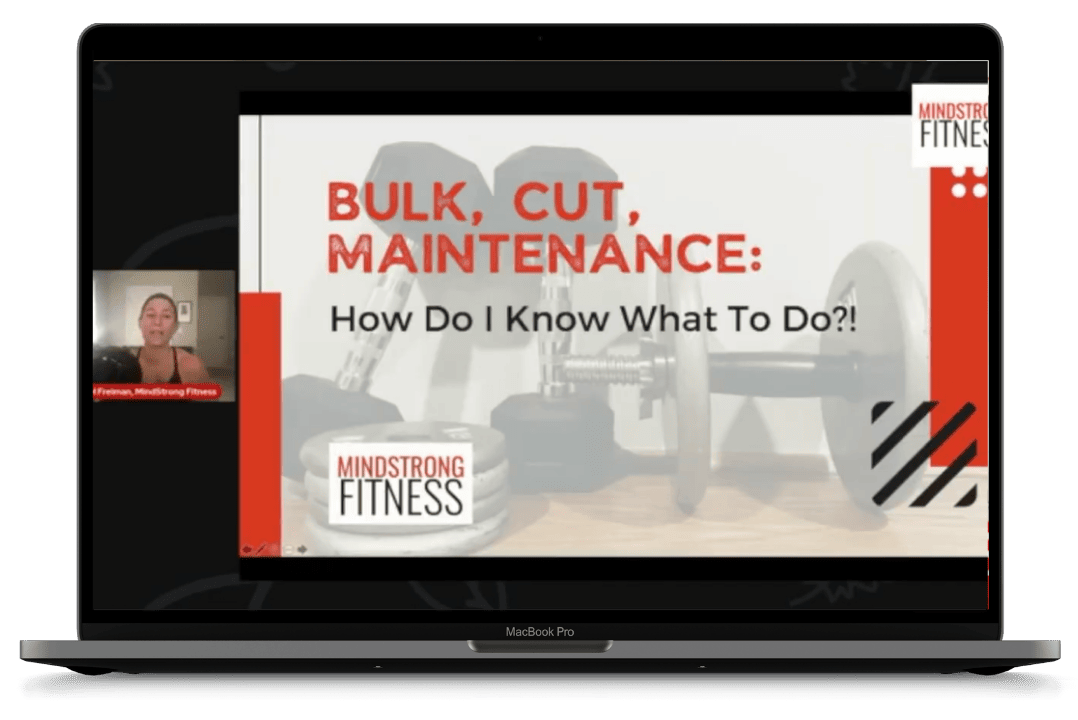 Bonus Training: Bulk-Maintenance-Cut Cycle