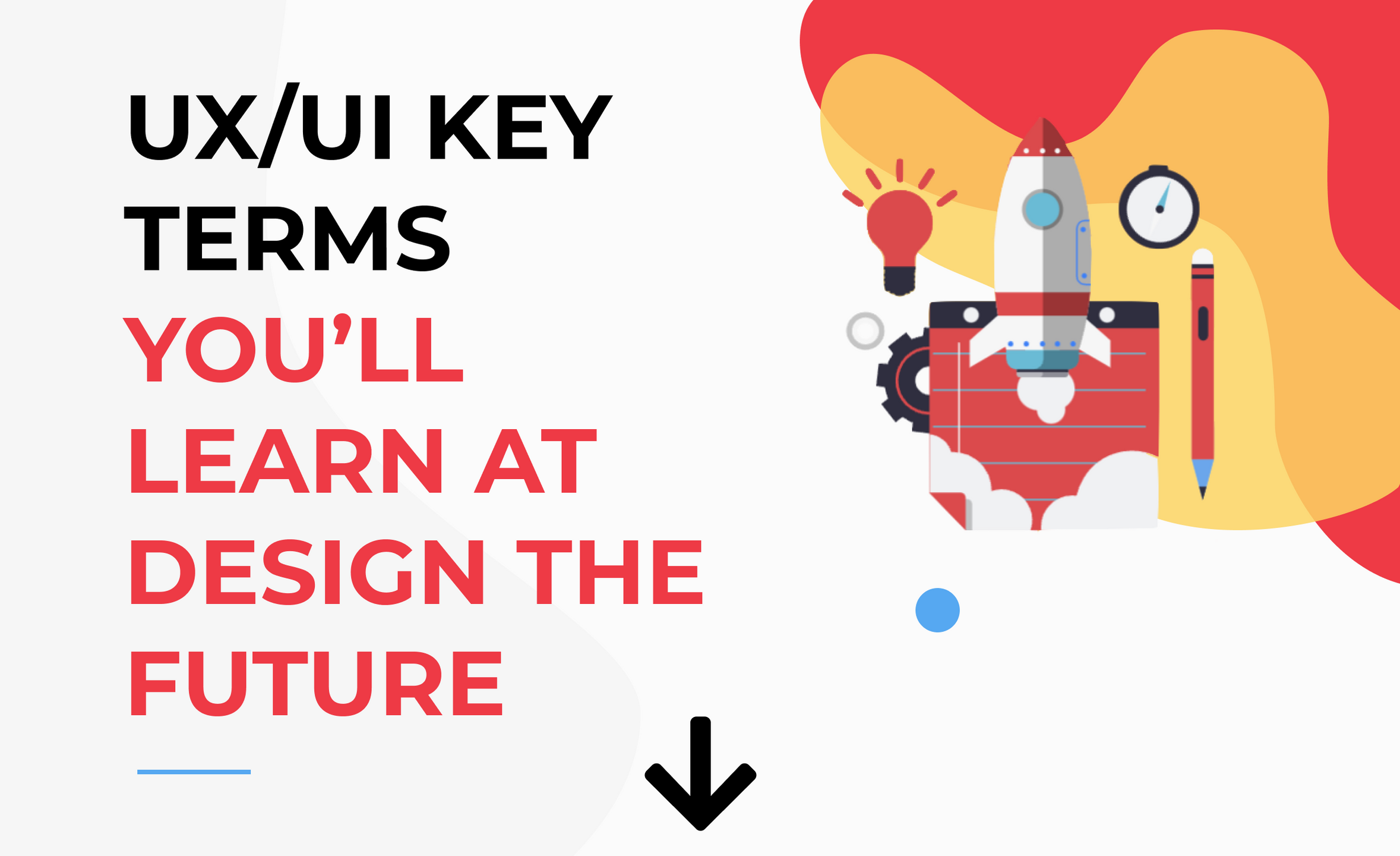 DTF UX UI Key Terms Landing Page