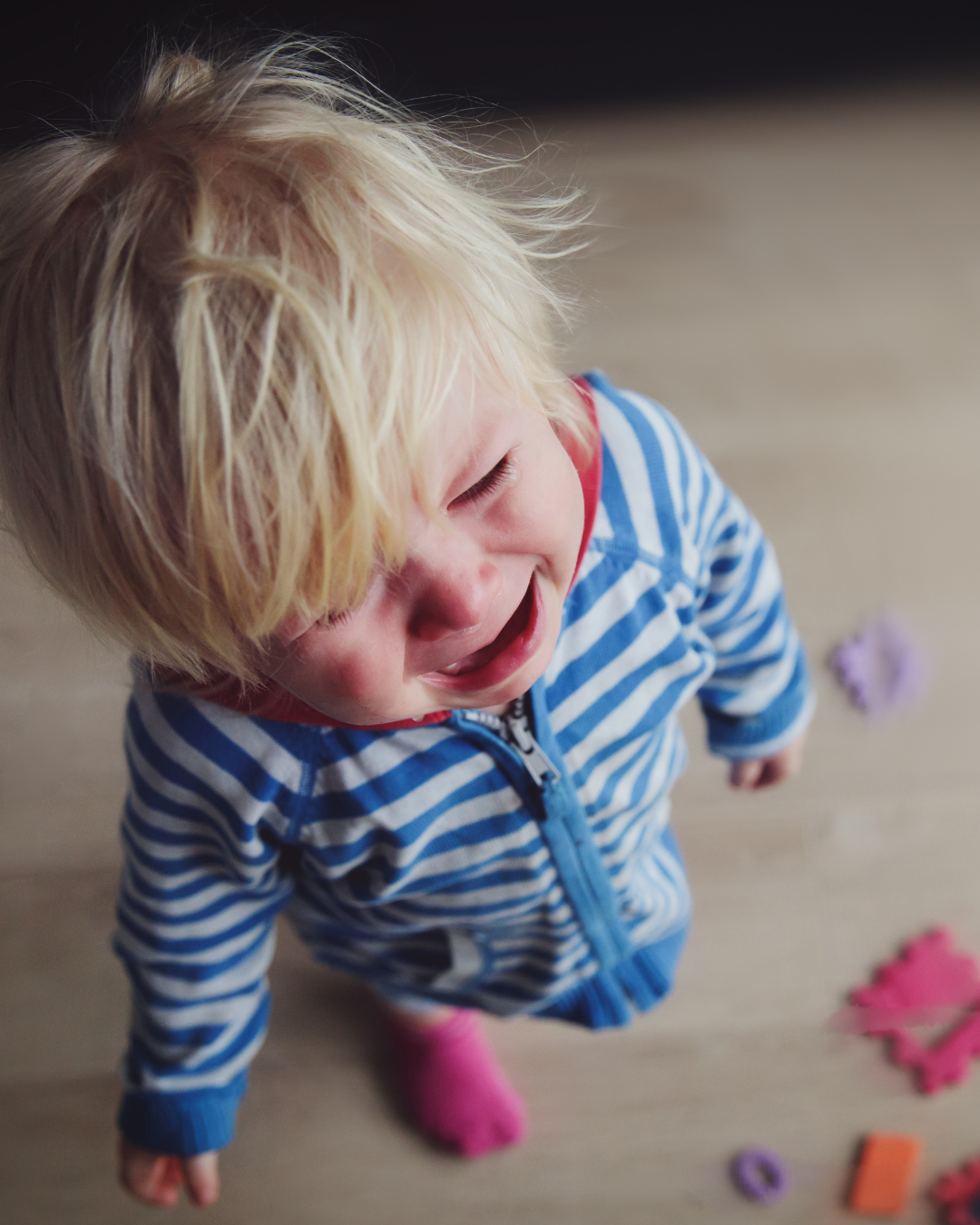 Toddler crying