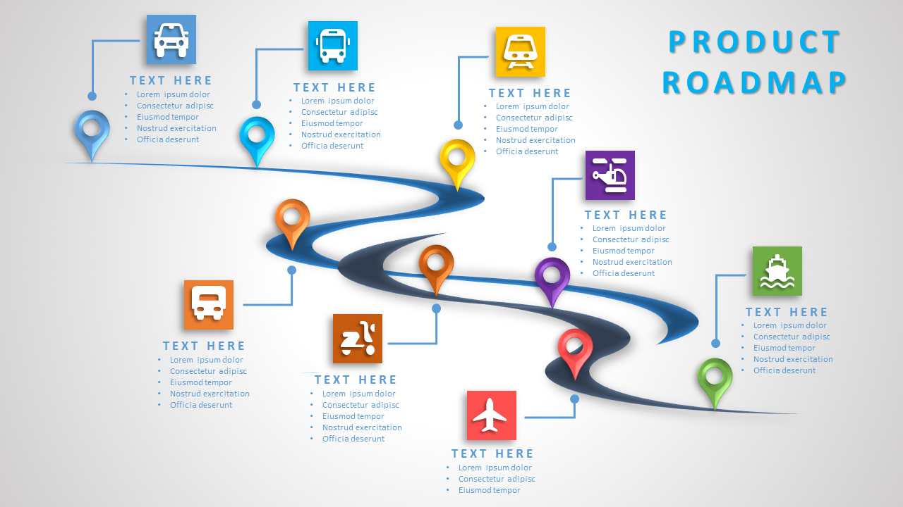 Roadmap Templates | PowerPoint, Google Slides & Keynote Templates