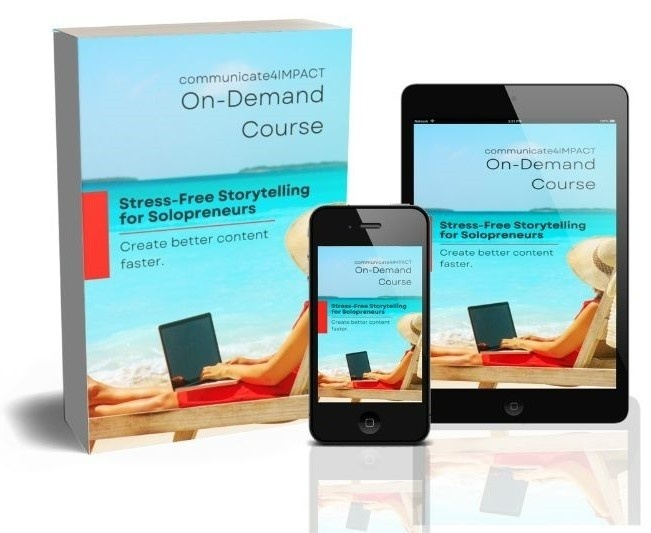 Stress-Free Storytelling for Solopreneurs On-Demand Course