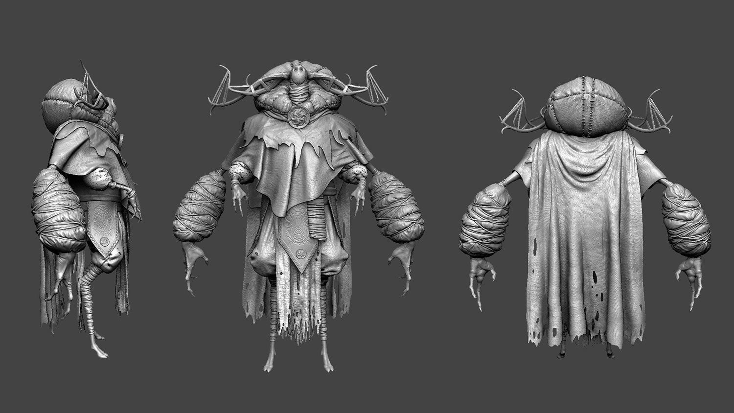 how to make robes in zbrush