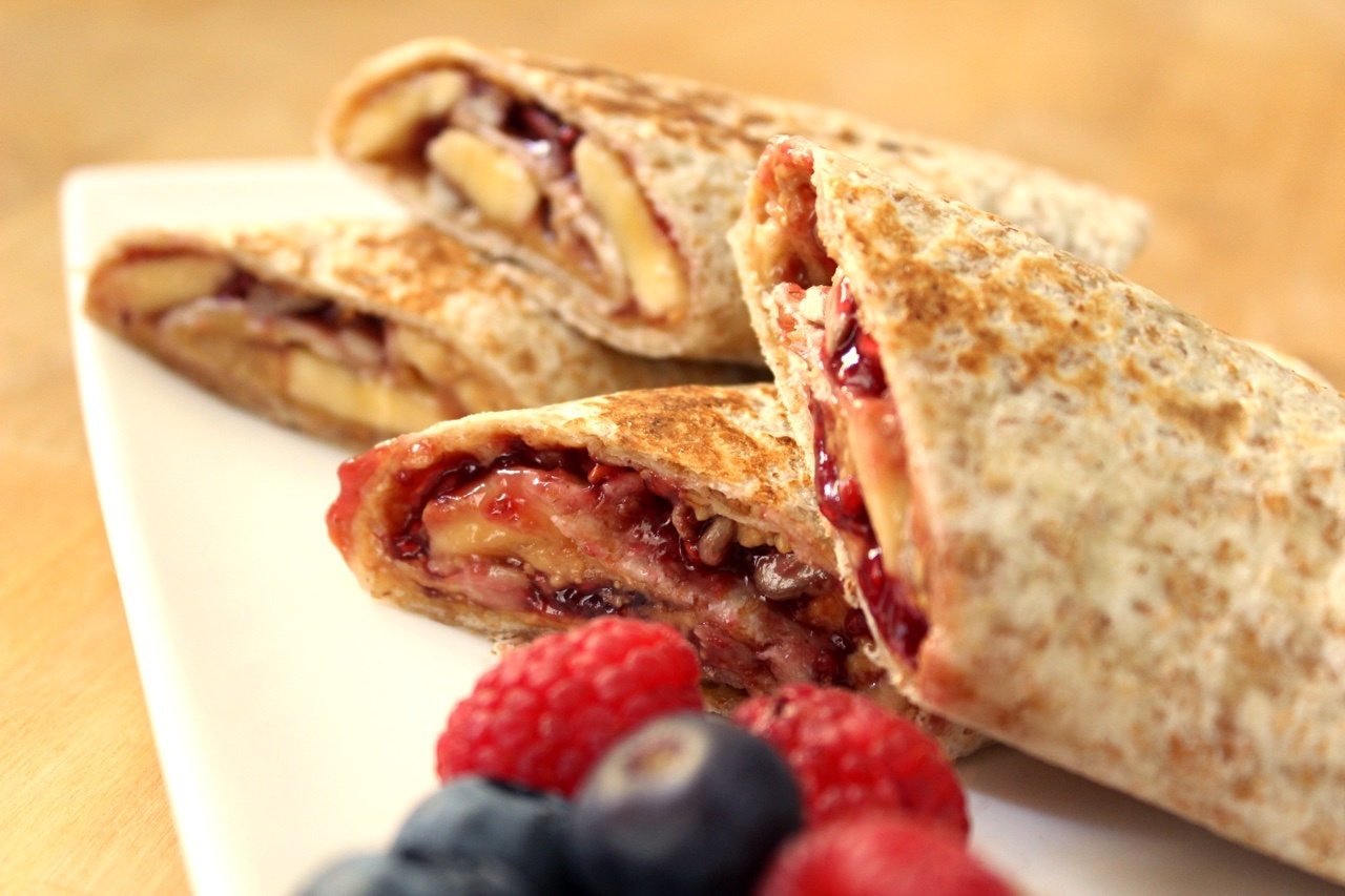 Peanut Butter and Jelly Tortilla Roll Ups: A Delicious, Vegan, Kid-Friendly Breakfast Recipe