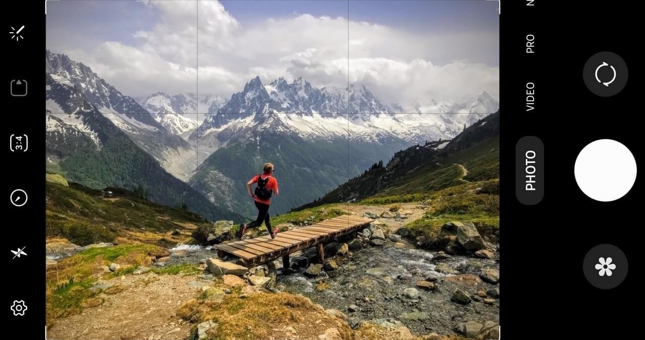 Samsung Photography Academy Rule of Thirds on Beach