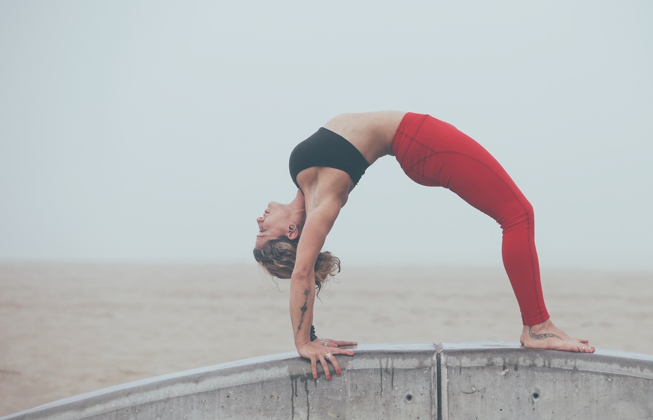 yoga backbends wheel pose Urdhva Dhanurasana