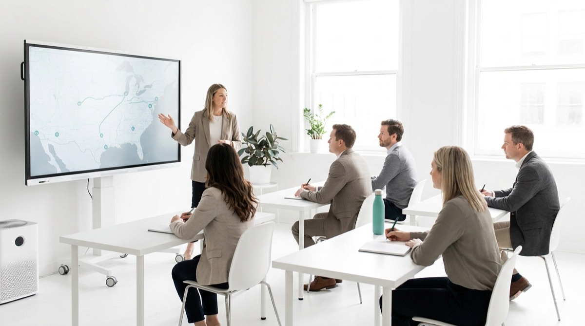 Intelligence analyst training session