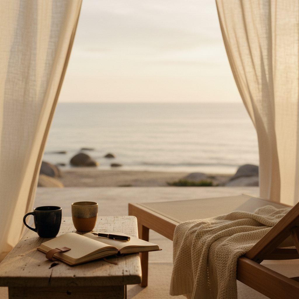 A coastal morning still life