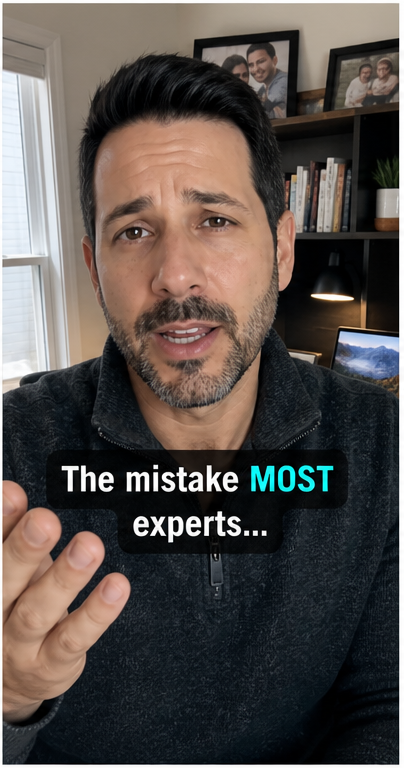 The mistake MOST experts...