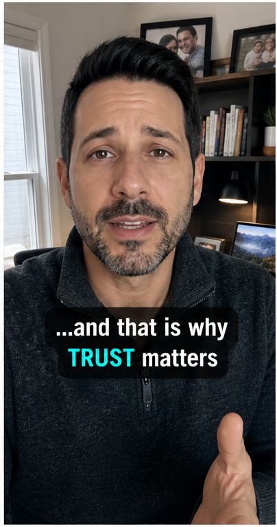 ...and that is why TRUST matters