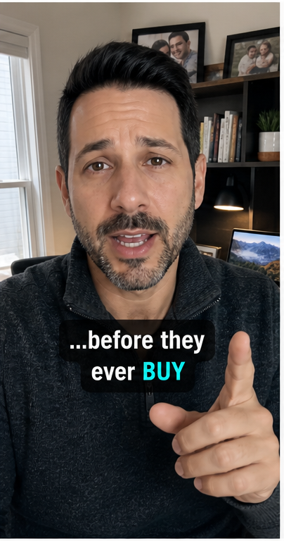 ...before they ever BUY