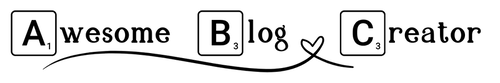 awesome blog creator logo