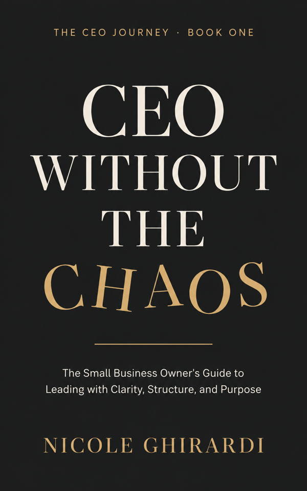 CEO Without the Chaos book cover