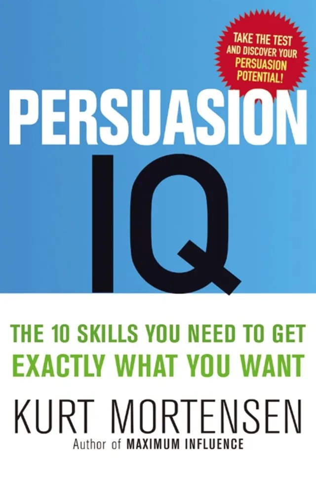 Persuasion IQ book cover