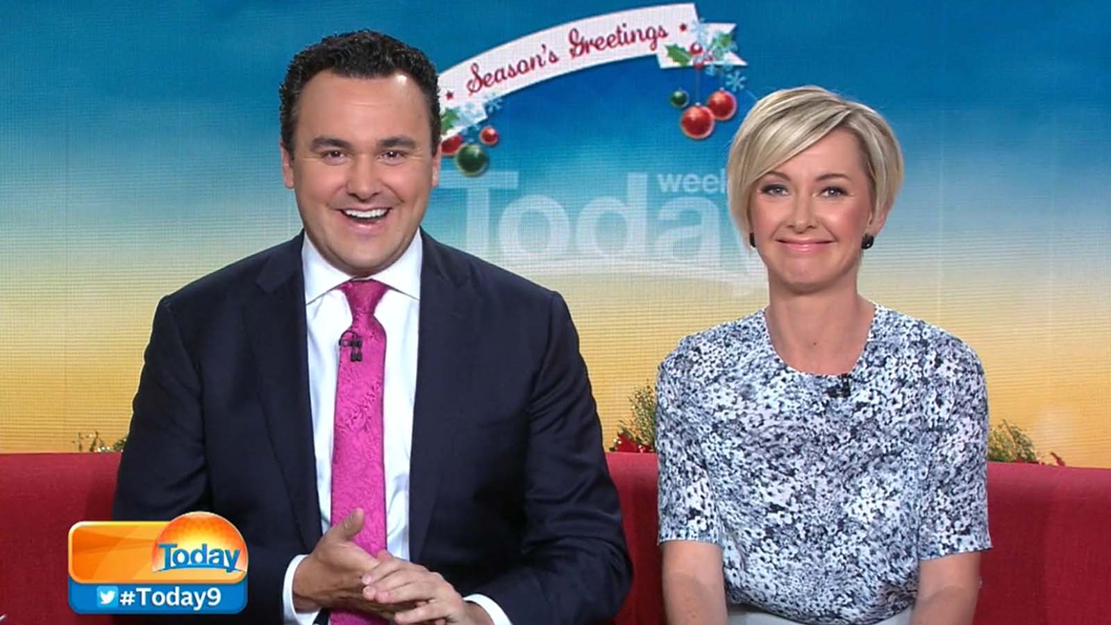 Chris Urquhart reporting and presenting on Australian television