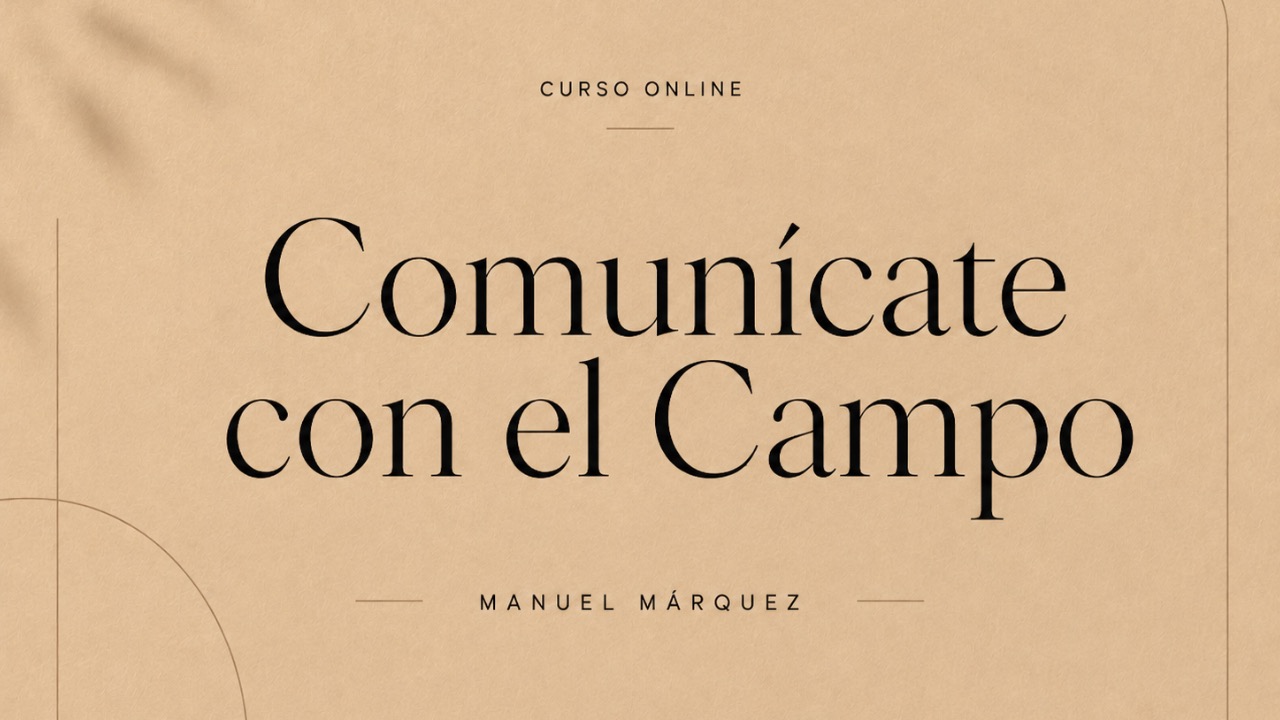 Portada de Comunícate con el Campo