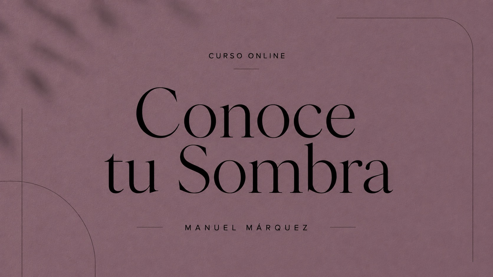 Portada de Conoce tu Sombra