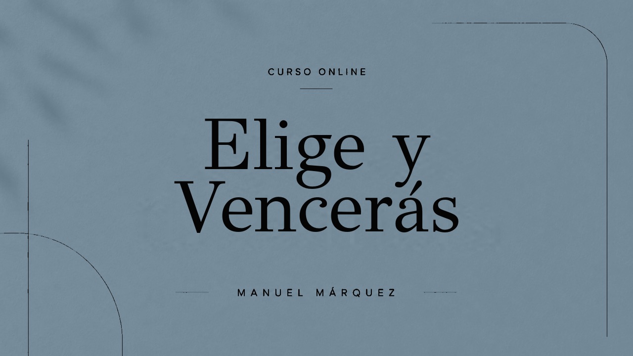 Portada de Elige y Vencerás