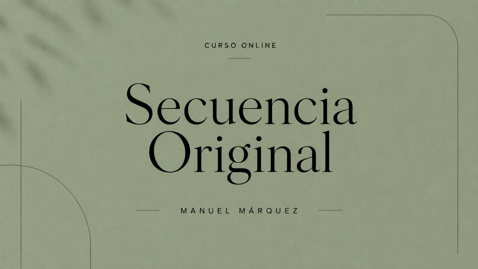Portada de Secuencia Original