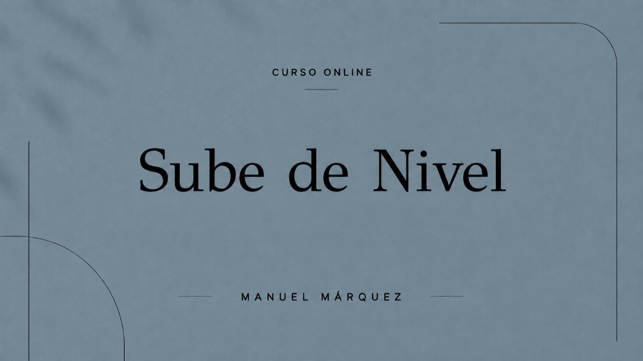 Portada de Sube de Nivel