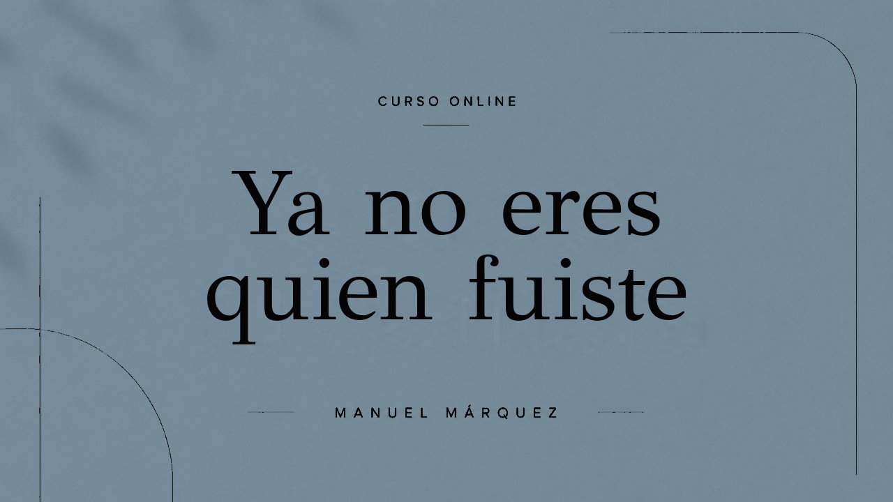 Portada de Ya no eres quien fuiste