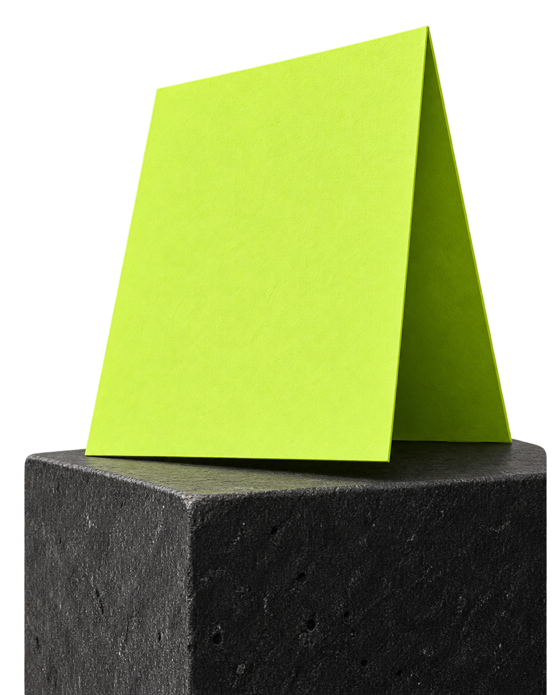 optin note sculpture