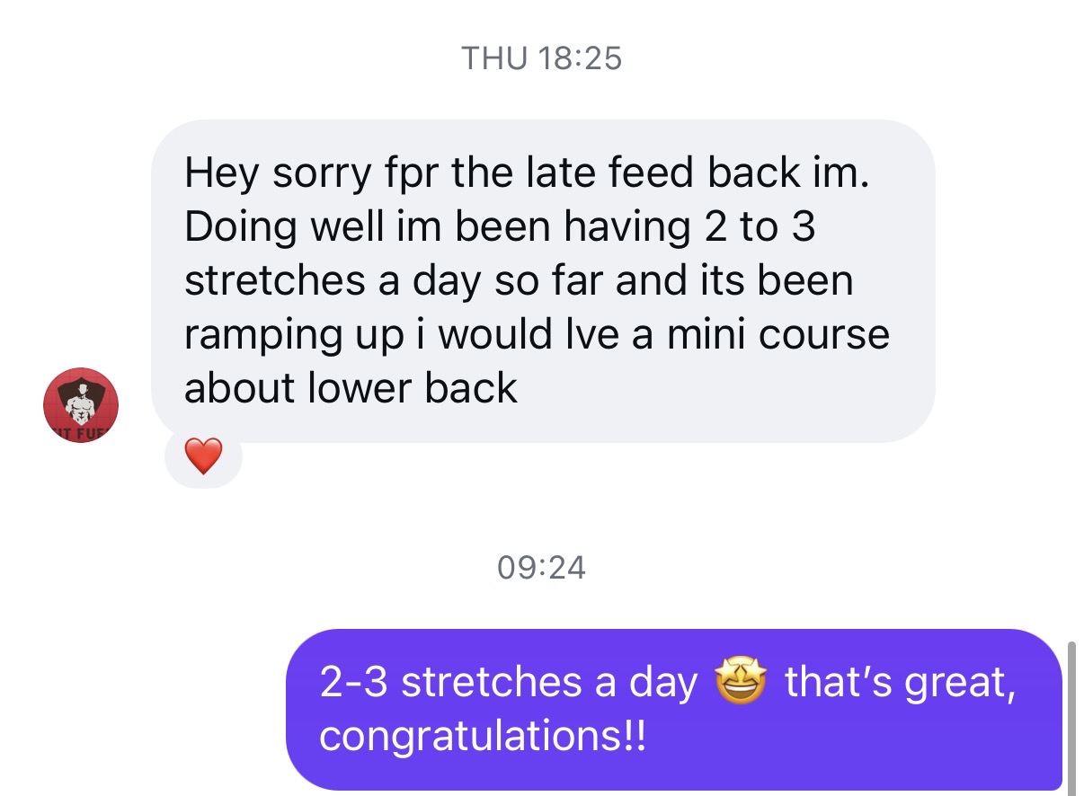 A student's message after graduating