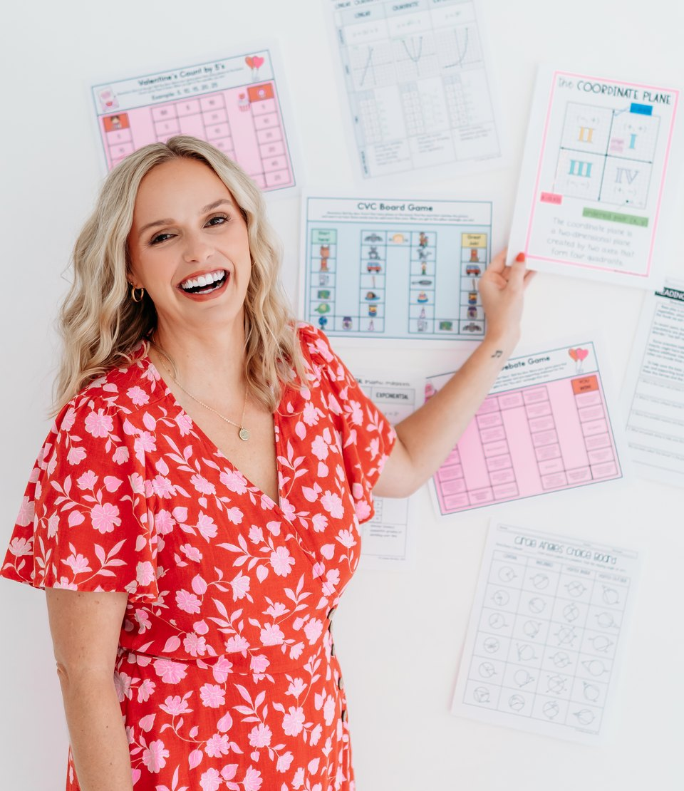 Lindsay, founder of Secondary Math Squad