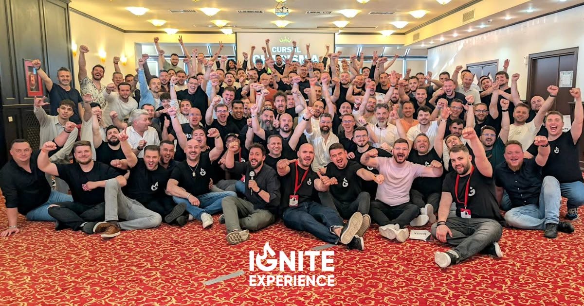 Participanți și echipă la IGNITE Experience