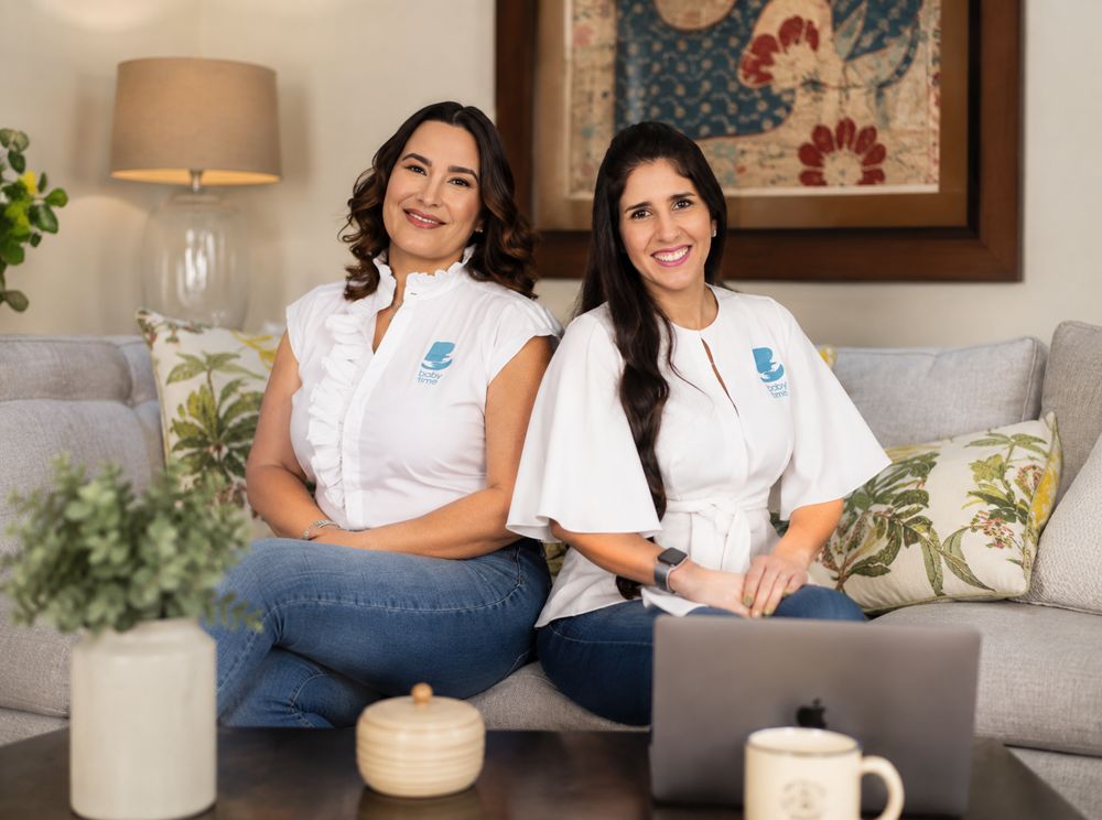 Equipo Babytime en una visita en casa