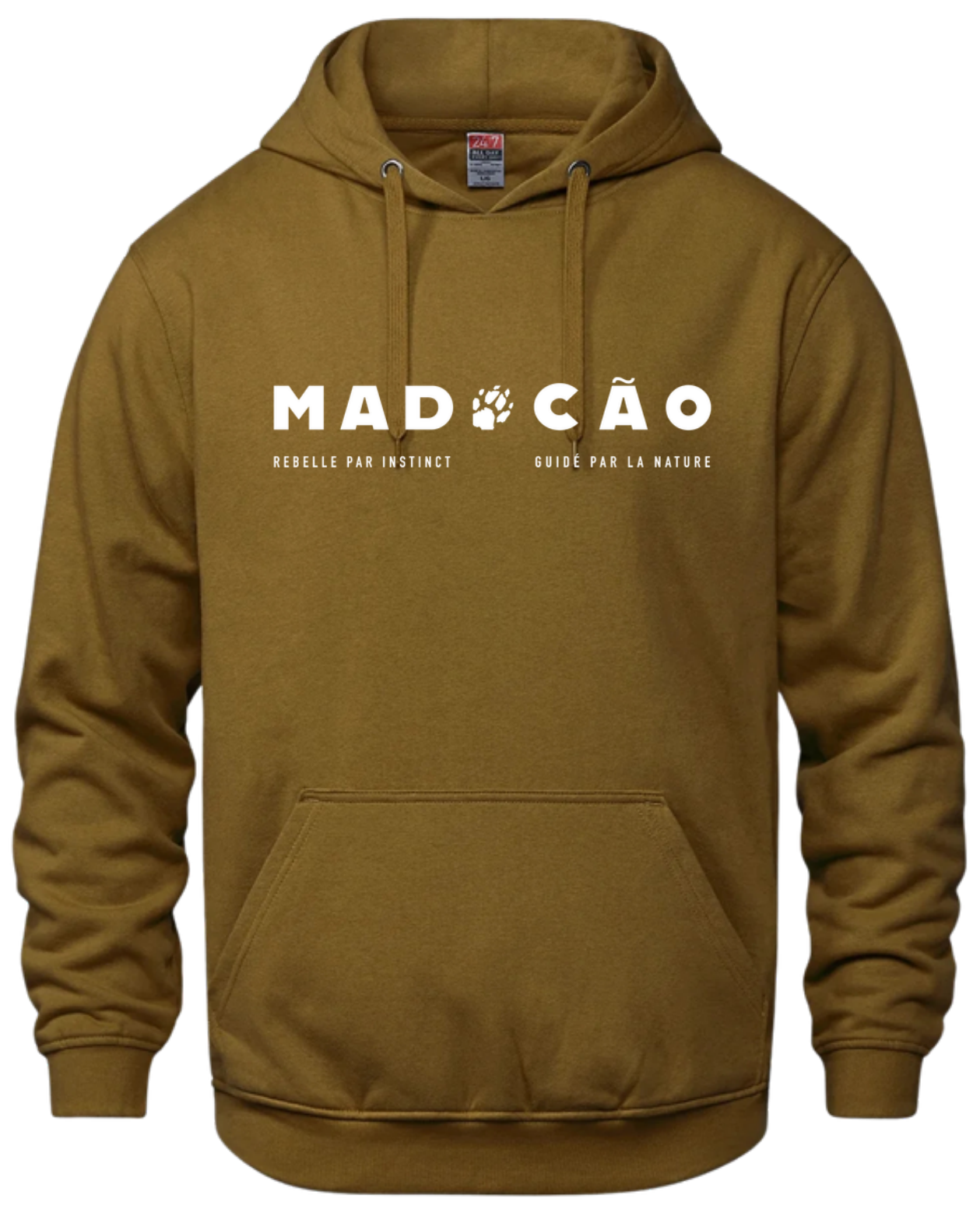 Hoodie Mad Cão caramel