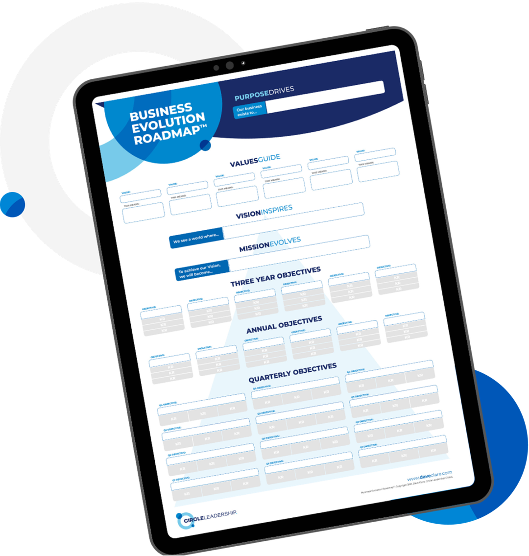 Business Evolution Roadmap — illustrative framework preview