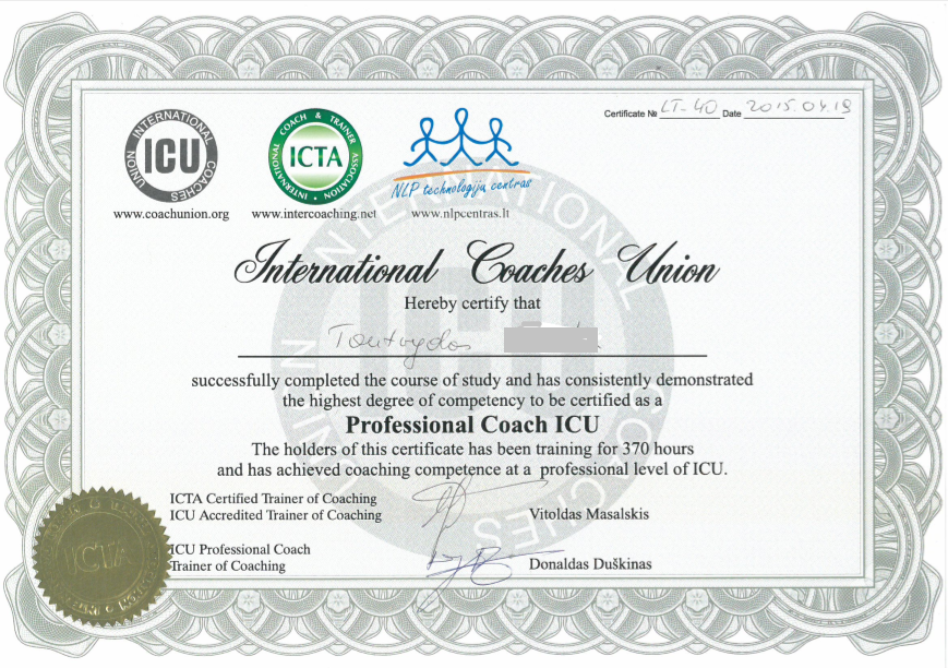 Koučingo diplomas