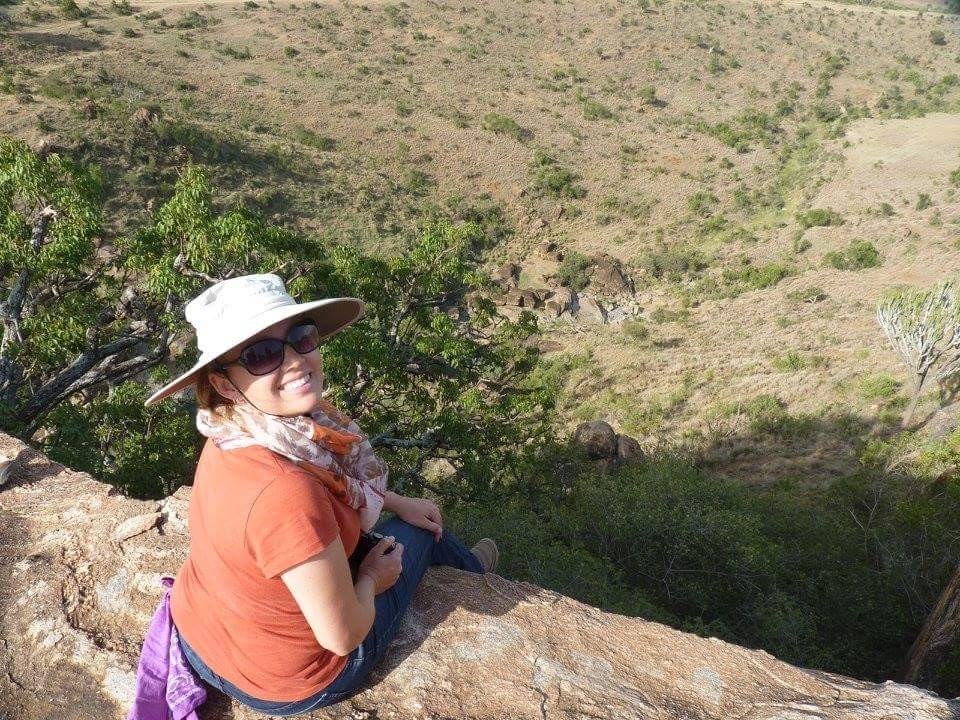 Visiting Kenya with a group of other environmental scientists and Biologist in 2015