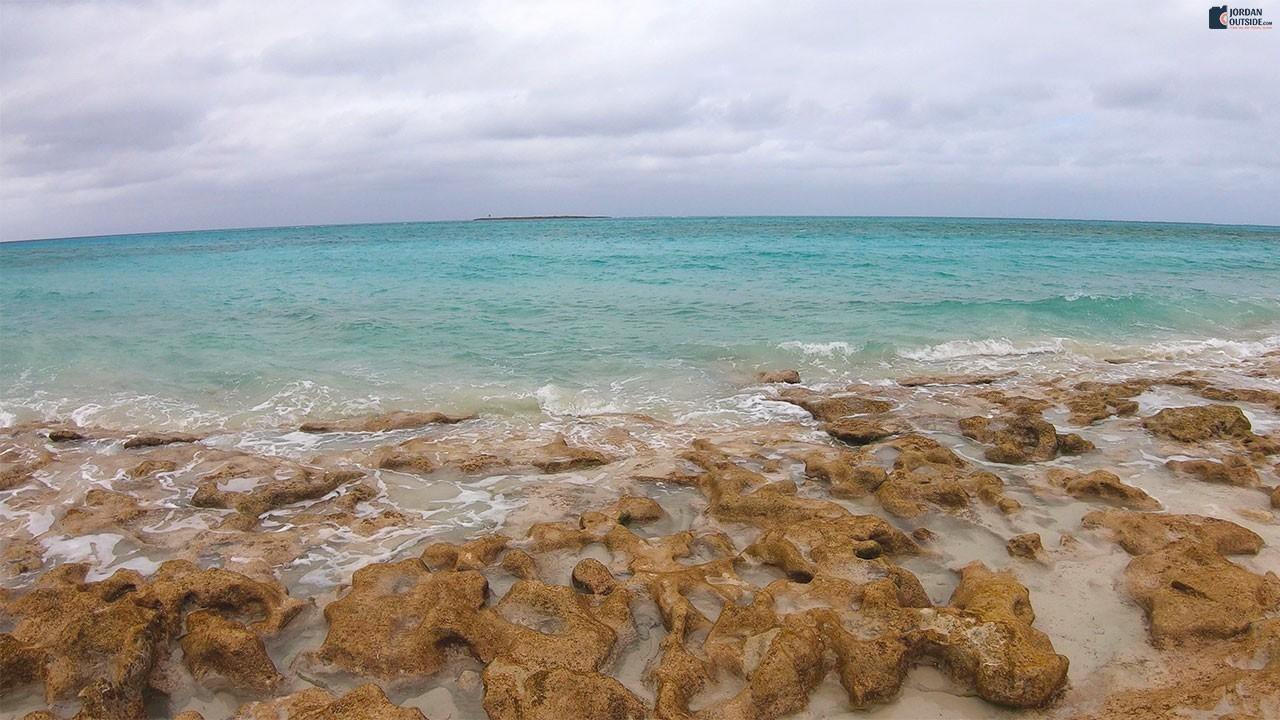 Flipper Beach in the Bahamas