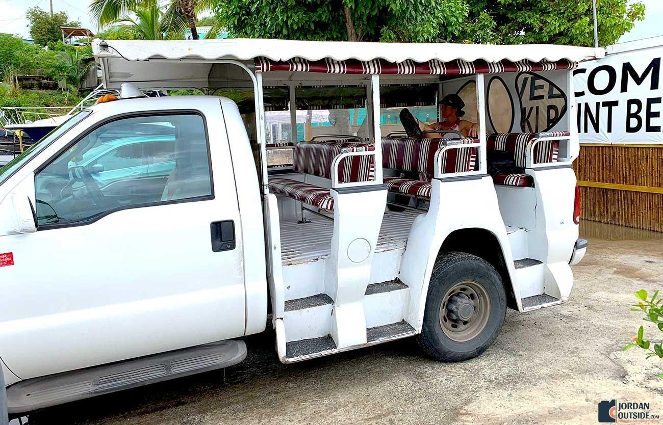 Open Air Taxi in St. Thomas