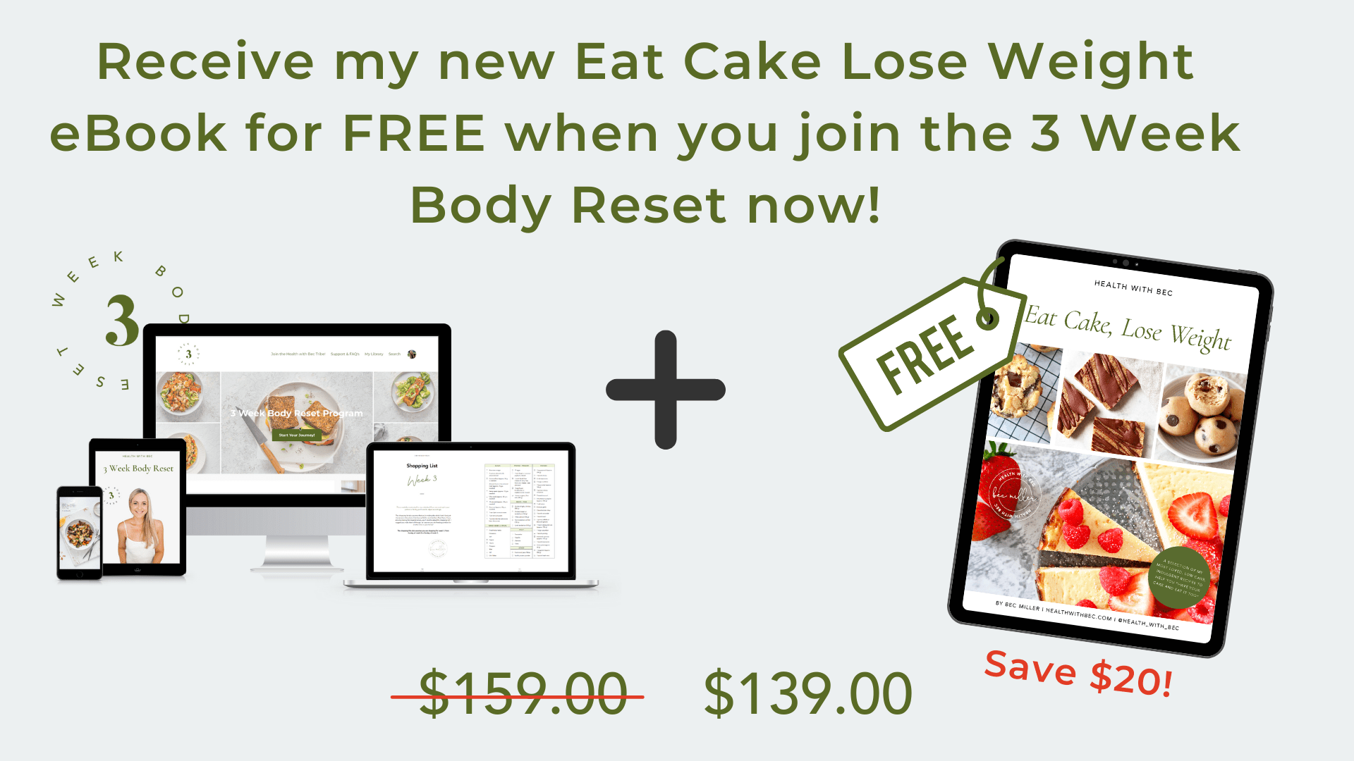 Eat Cake Lose Weight