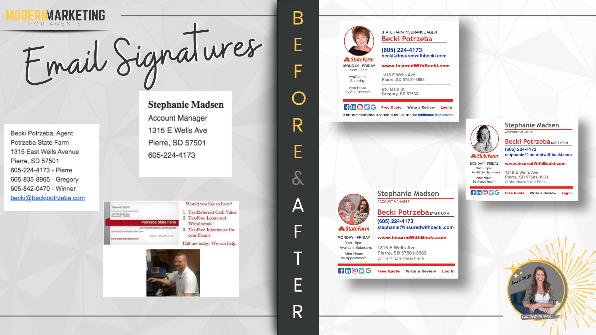 email signatures modern marketing