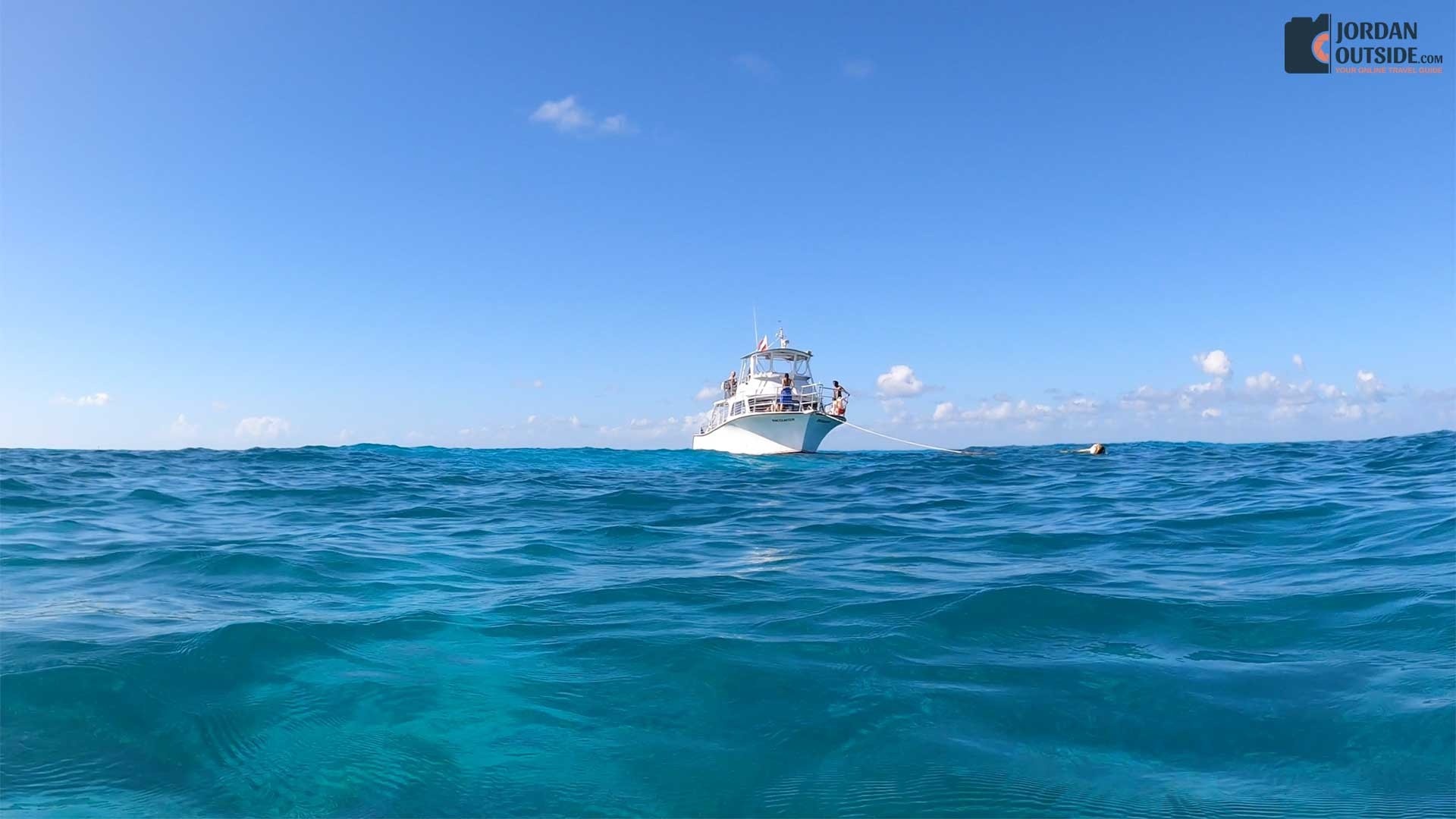 Snorkeling boat from John Pennekamp Coral Reef State Park