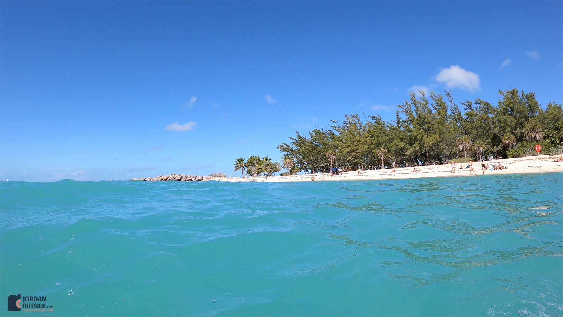 Fort Zachary Taylor State Park Beach in Key West, Florida